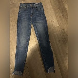 7 for all mankind skinny jeans